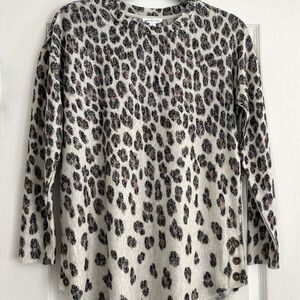 Jaguar print sweater